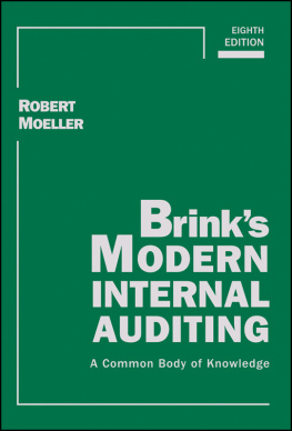 Moeller - Brinks modern internal auditing a common body of knowledge