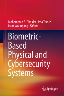 Mohammad S. Obaidat - Biometric-Based Physical and Cybersecurity Systems