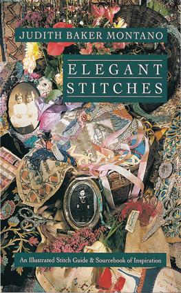 Montano Elegant Stitches: an Illustrated Stitch Guide & Source Book of Inspiration
