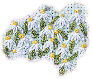 Silk-Ribbon Embroidery Silk-ribbon embroidery uses traditional embroidery - photo 9