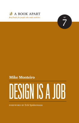 Monteiro - Design Is a Job