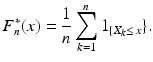 Here is a random indicator which equals to 1 if X x and to 0 if X gt x - photo 2