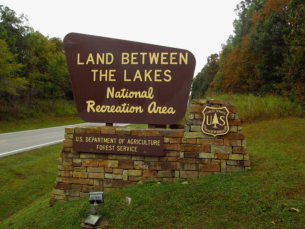 Entrance sign along Woodlands Trace - photo 9