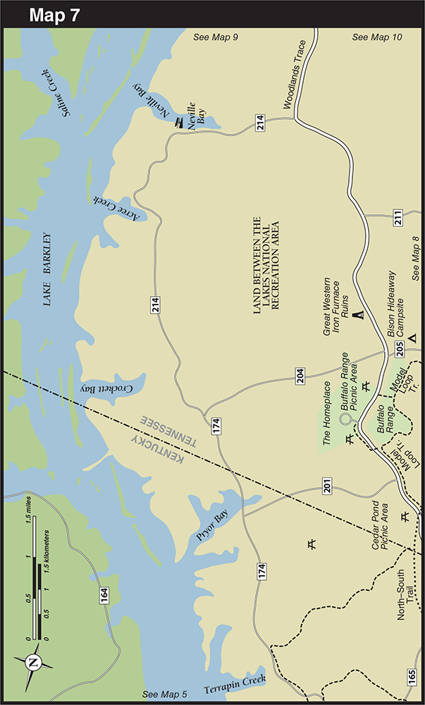 Land Between the Lakes outdoor handbook your complete guide for hiking camping fishing and nature study in Western Tenessee and Kentucky - photo 17