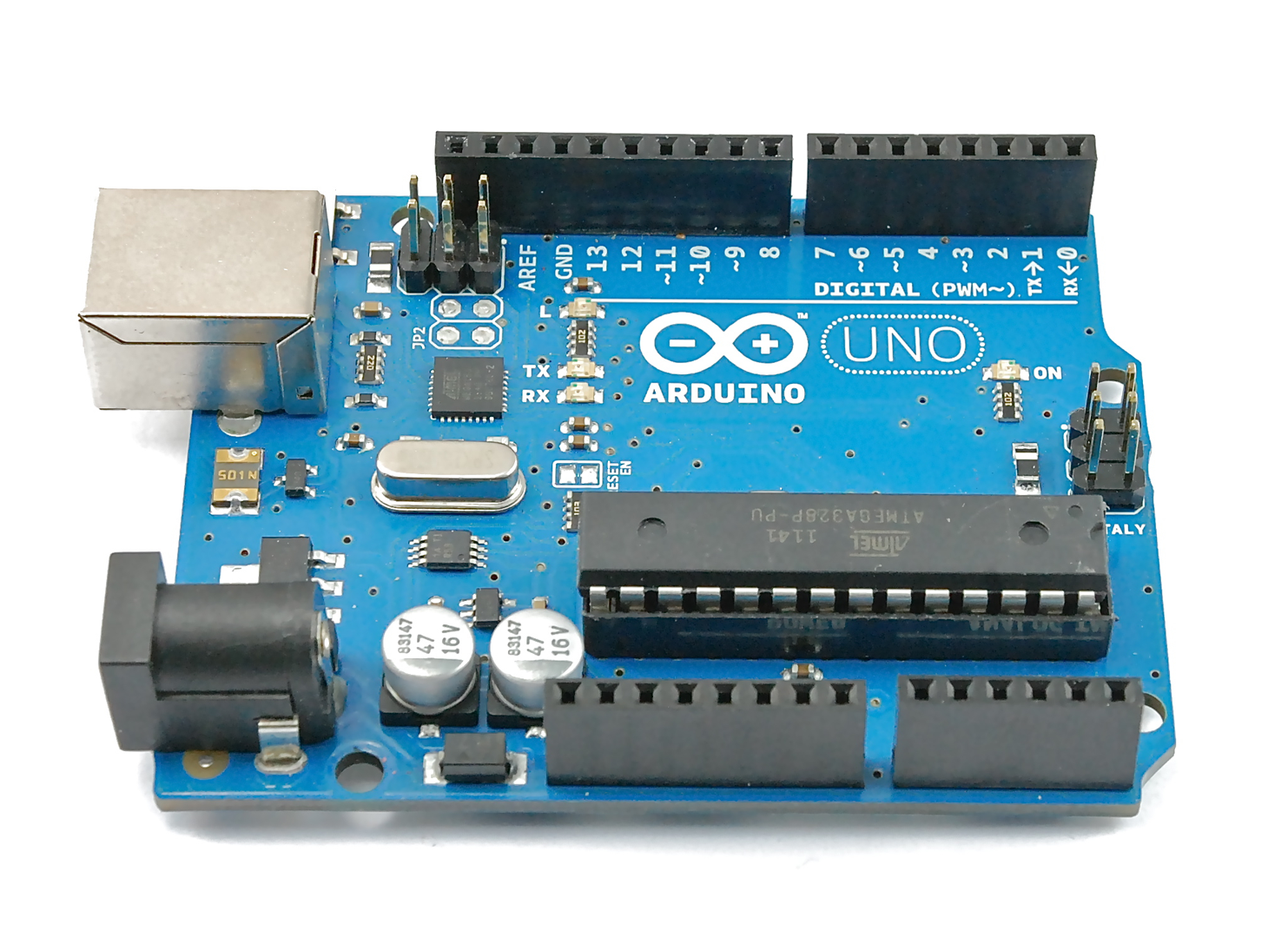 Figure 1-2 An Arduino Uno Revision 3 If you are accustomed to working on a - photo 2