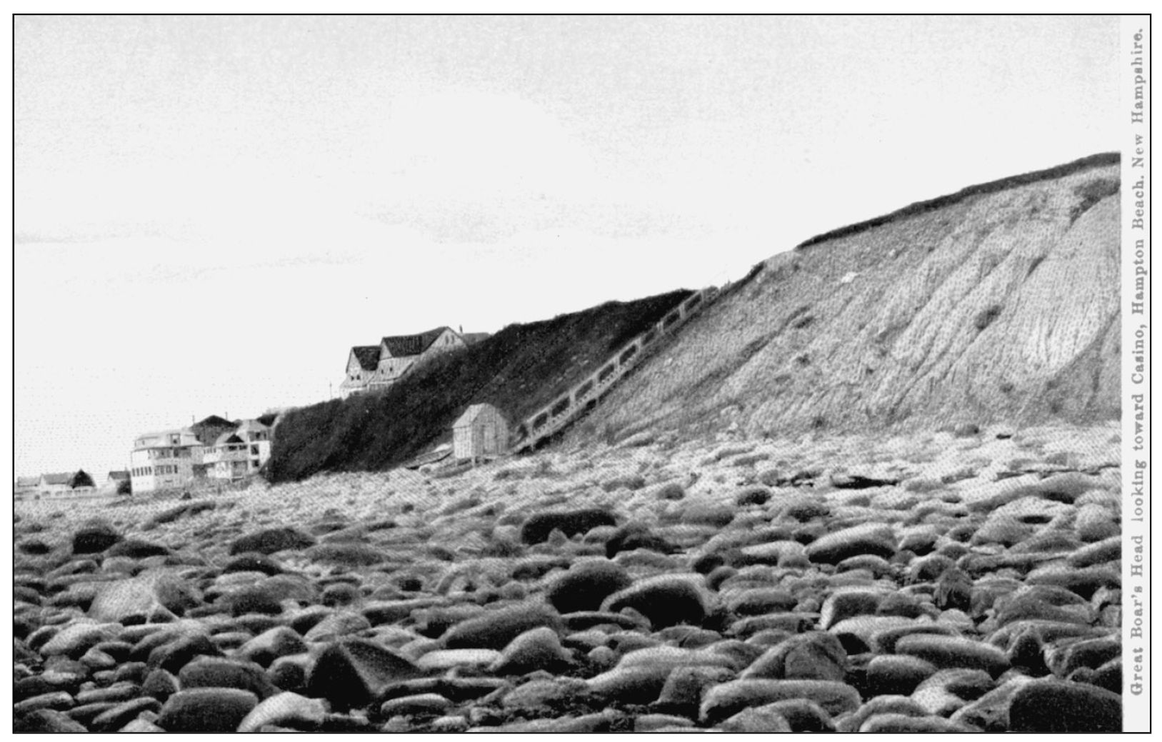 The long flight of 50 wooden steps leading from the top of Great Boars Head to - photo 7