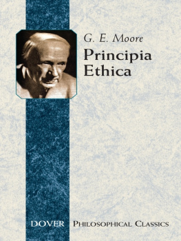 Moore Principia Ethica