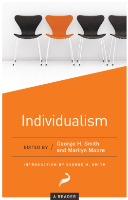 Moore Marilyn Individualism: a reader