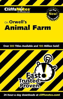 Moran - CliffsNotes on Orwells Animal Farm