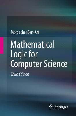 Mordechai Ben-Ari - Mathematical Logic for Computer Science