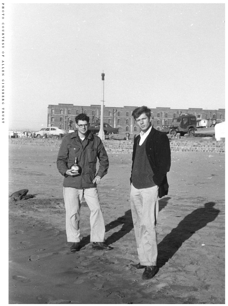 Allen Ginsberg and Peter Orlovsky at Aquatic Park San Francisco 1955 I - photo 2