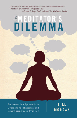 Morgan - The meditators dilemma: an innovative approach to overcoming obstacles and revitalizing your practice