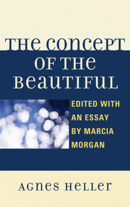 Morgan Marcia - The Concept of the Beautiful