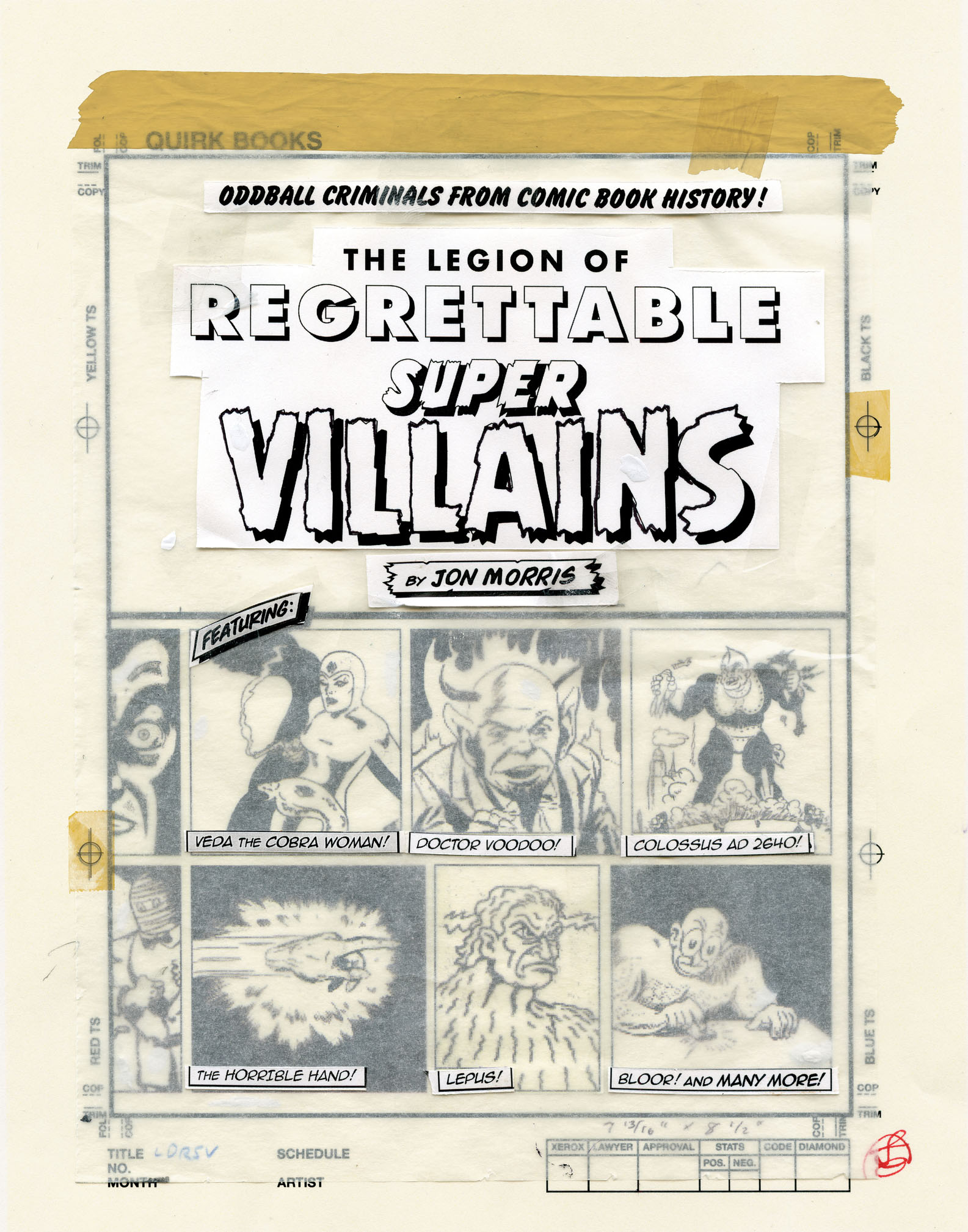 The legion of regrettable supervillains oddball criminals from comic book history - photo 2