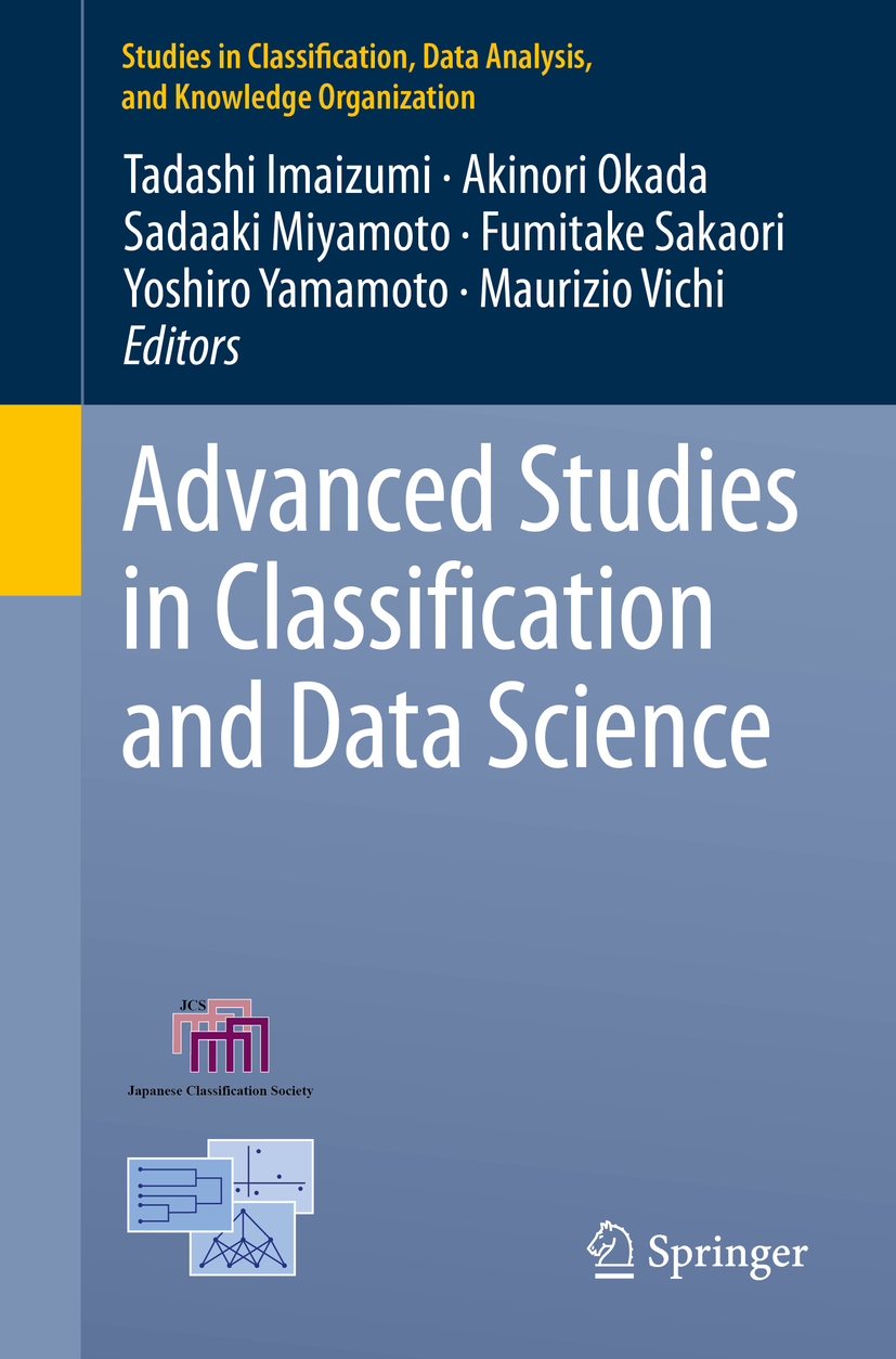 Studies in Classification Data Analysis and Knowledge Organization Editorial - photo 1