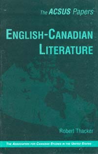 title English-Canadian Literature ACSUS Papers author Thacker - photo 1