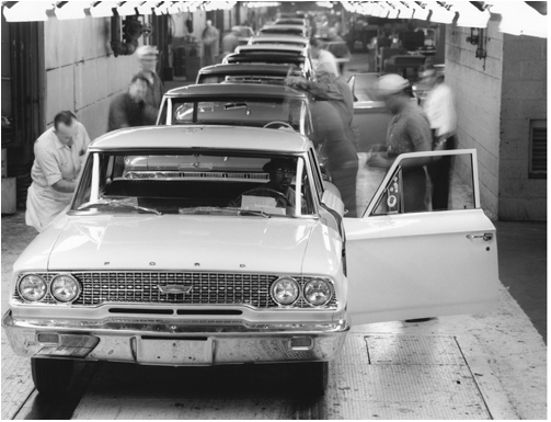 The Ford Motor Company provided jobs to anyone willing to spend long hours on - photo 7