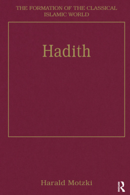 Motzki Harald - Hadith