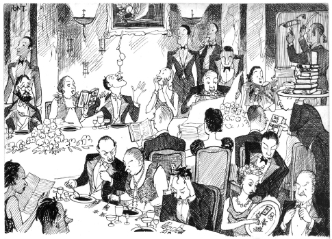 The British Character Absence of the Gift of Conversation by Pont in Punch - photo 3