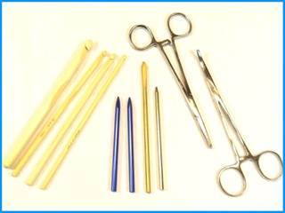 3 Fid Lacing Needle Crochet Hooks and Forceps These can be used to thread - photo 4