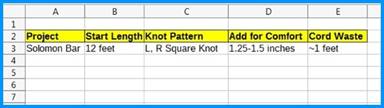 12 Spreadsheet or Notebook If you are going to make more than one bracelet and - photo 13