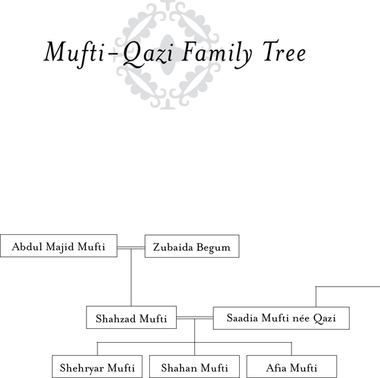 This family tree includes only names mentioned in this book Pakistan and - photo 3