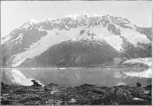 Alpenglow on Summit of Mount Muir Harrison Fiord Prince William Sound J - photo 2