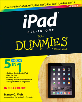 Muir iPad All-in-One For Dummies