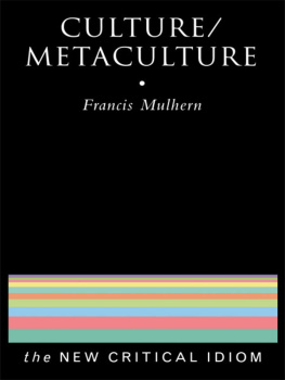 Mulhern - Culture/Metaculture