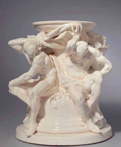 Titans Support for a Vase c 1877 St John the Baptist 1878-80 - photo 5