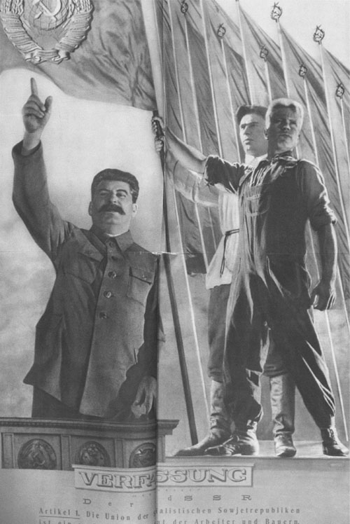 Stalin touted his constitution as the most Democratic in the World fold-out - photo 7