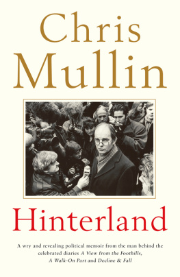 Mullin - Hinterland a memoir