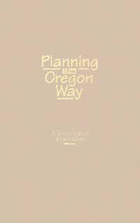 title Planning the Oregon Way A Twenty-year Evaluation author - photo 1