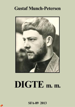 Munch-petersen - digte mm