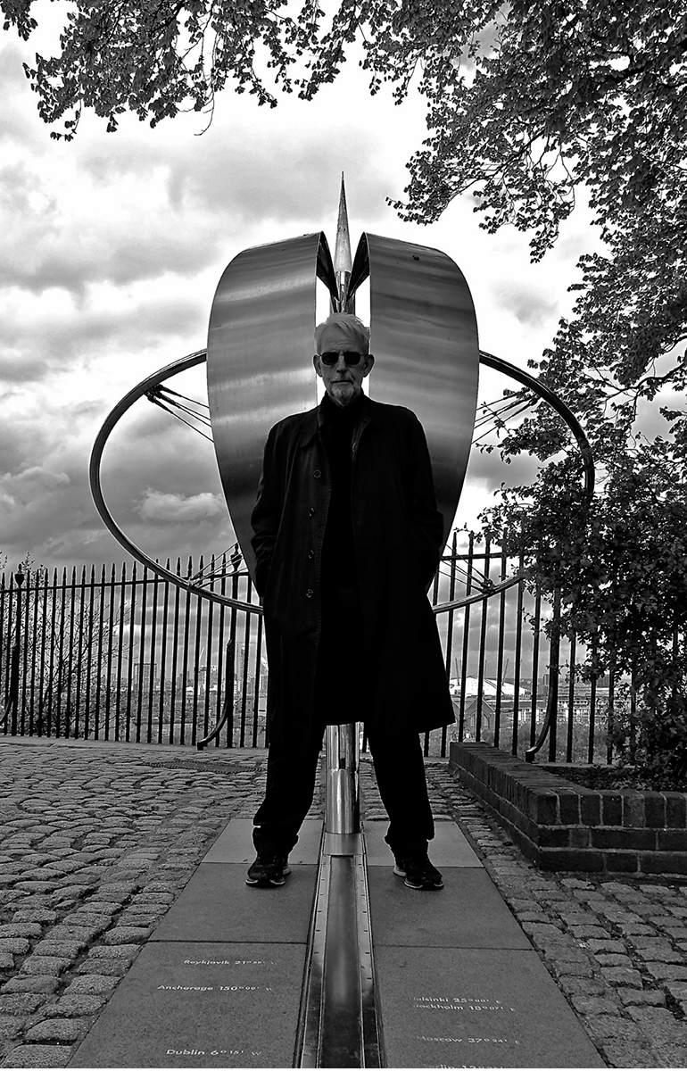 Walter Murch astride the Greenwich Meridian 2016 OVERTURE FOR MORE - photo 4