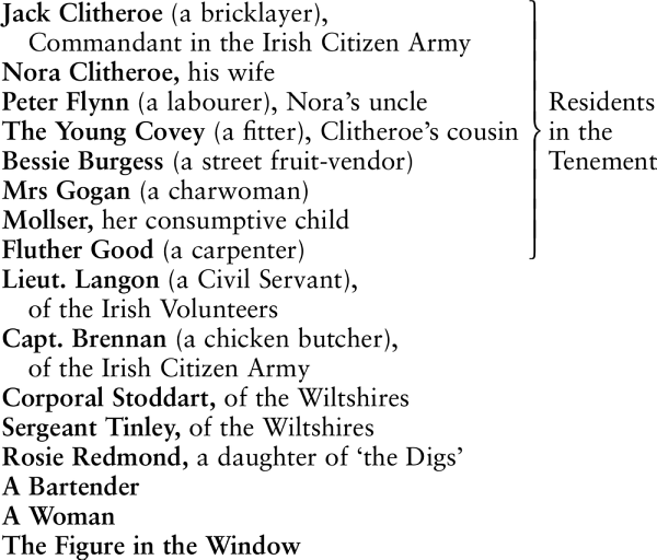 Act One The living-room of the Clitheroe flat in a Dublin tenement Act Two A - photo 2