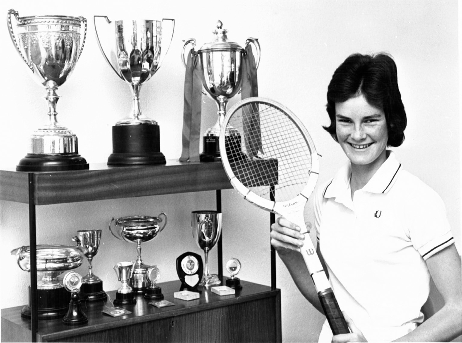 Trophy kid Loving the wooden racket but my hair is awful Aged fourteen - photo 7