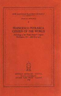 title Francesco Petrarca Citizen of the World Proceedings of the World - photo 1