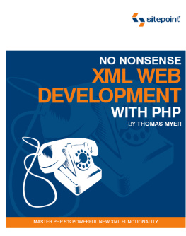 Myer No Nonsense XML Web Development With PHP