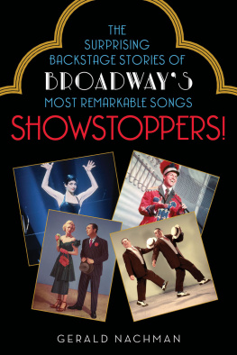 Nachman - Showstoppers!: the surprising backstage stories of Broadways most remarkable songs