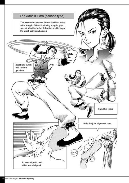 Lets Draw Manga All About Fighting - photo 45