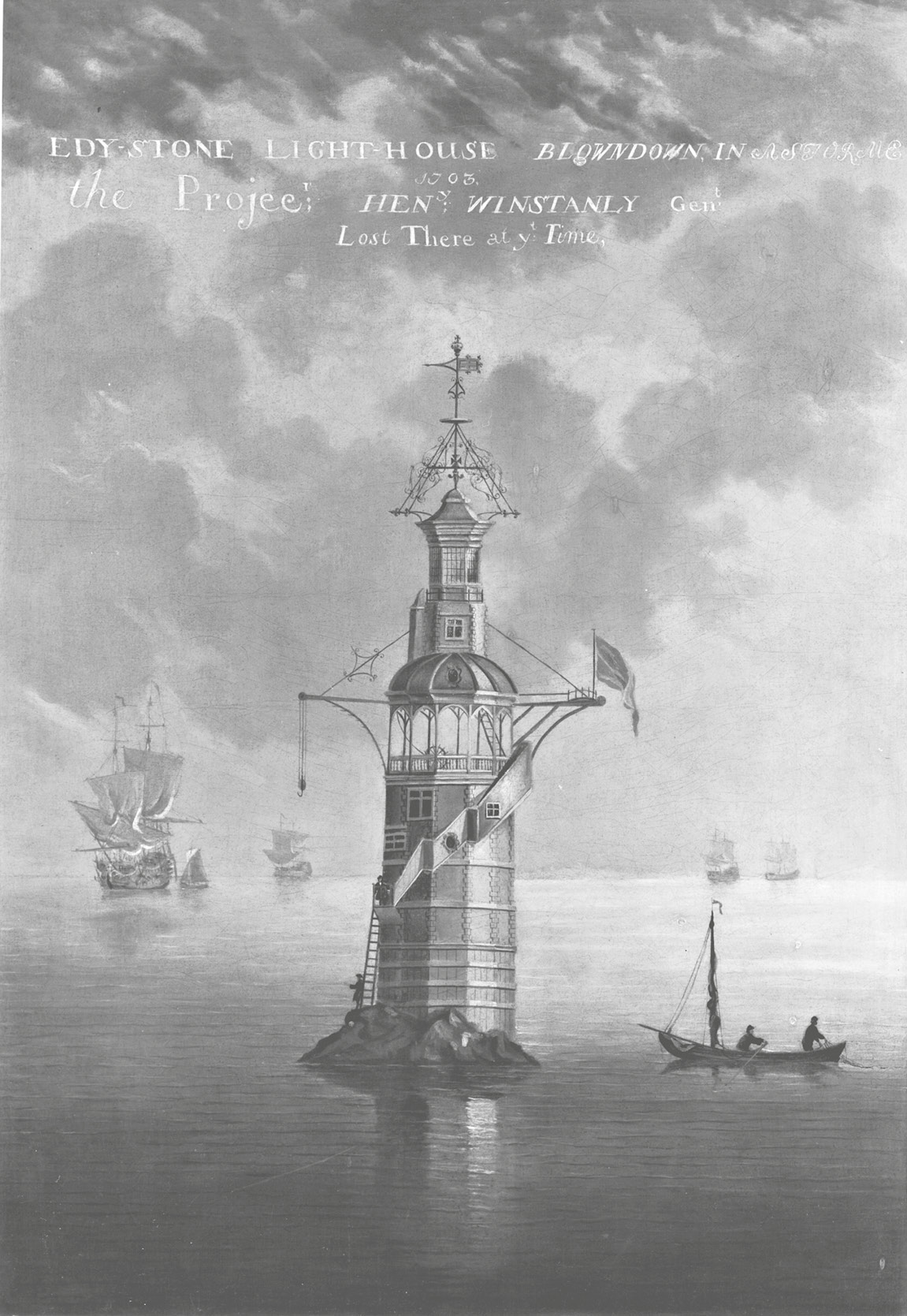 1 The first rock lighthouse English Channel 1698 Nothing remained of this - photo 3