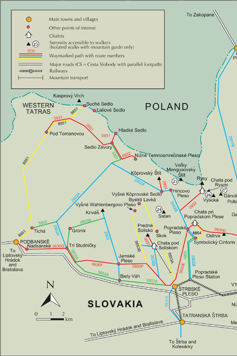 The High Tatras Slovakia and Poland including the Western Tatras and White Tatras - photo 2