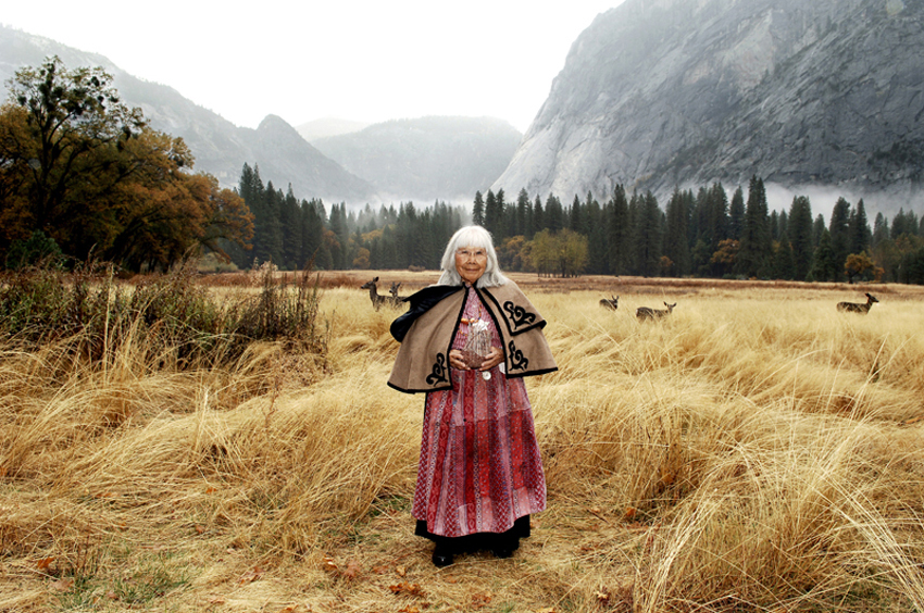 2007 Heritage Fellow Julia Parker in Yosemite Valley meadow Yosemite National - photo 2