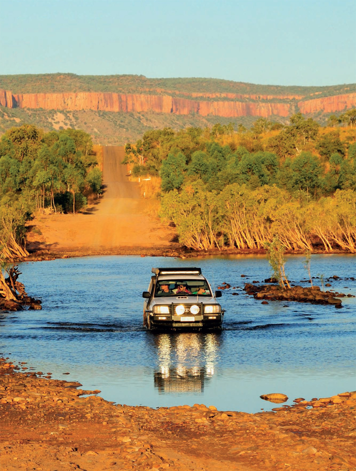 Travelers along Western Australias Gibb River Road ford the Pentecost River - photo 5