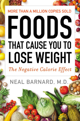 Neal Barnard - Foods that cause you to lose weight: the negative calorie effect