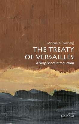 Neiberg - The Treaty of Versailles