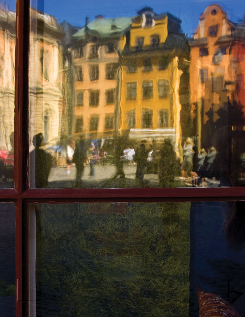 View of Stockholm through a window Introduction P ainters began to include - photo 5