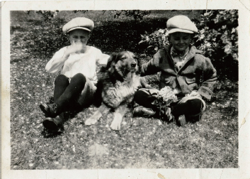 Left Earl age seven Right me age five April 24 1927 Authors Collection - photo 3