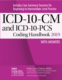 Nelly Leon-Chisen - ICD-10-CM Coding handbook with Answers 2019 Revised Ed Epub